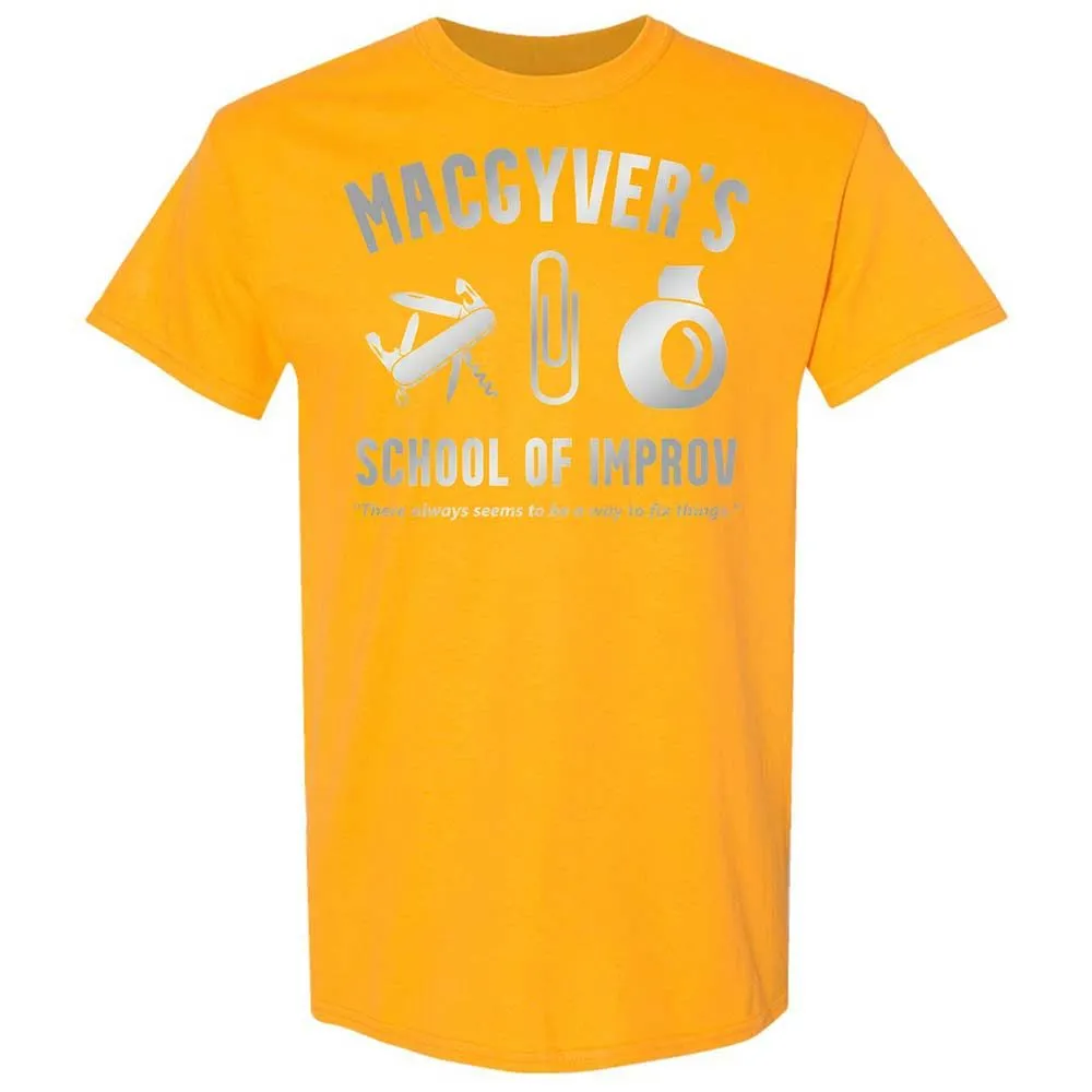 Classic Unisex T-Shirt - Q8HSWB7S - Gold - 18