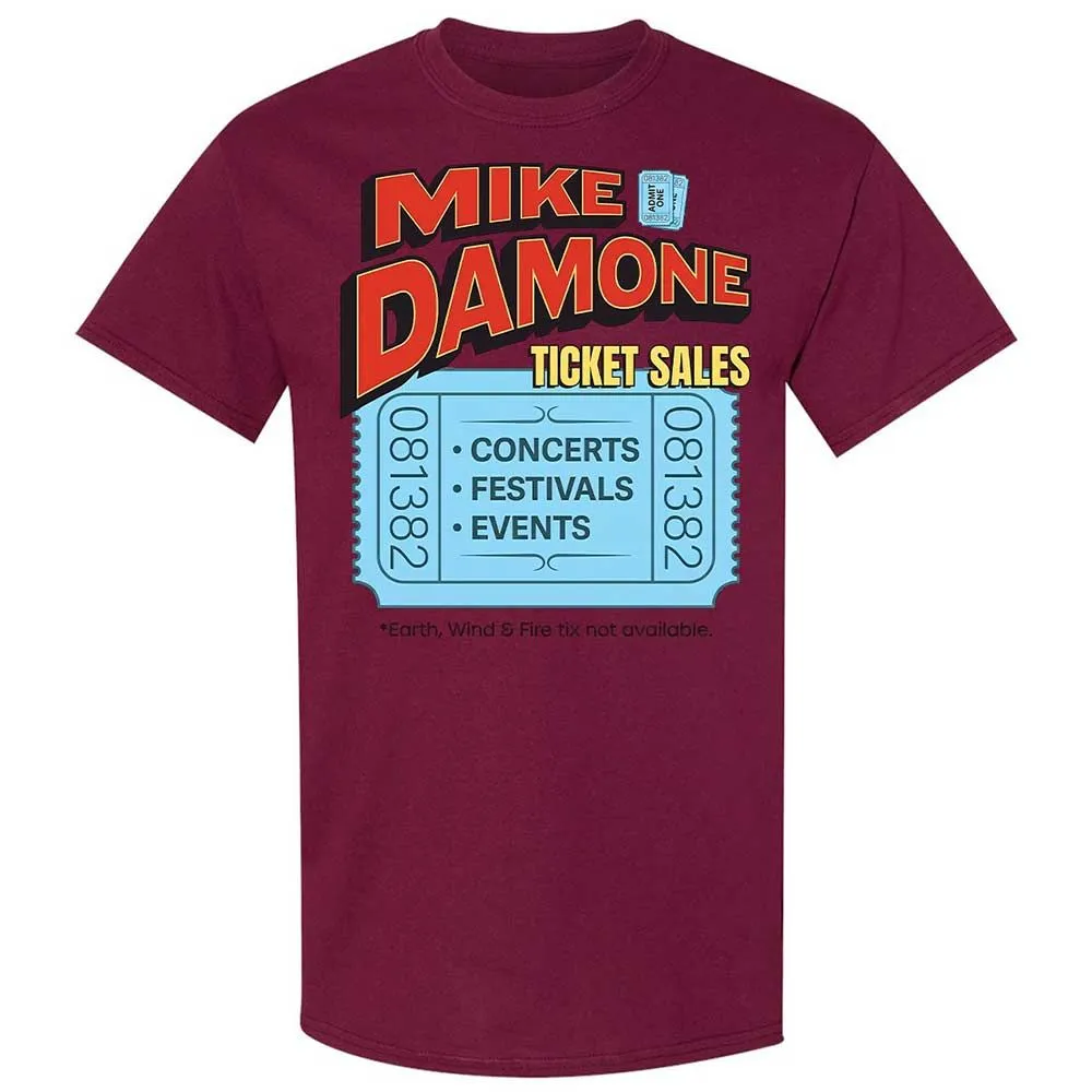 Damone Ticket Sales - Maroon - 21