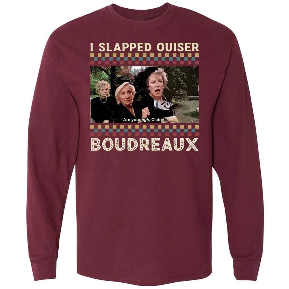 Long Sleeve T-Shirt - QGPGYD3D - Maroon - 6