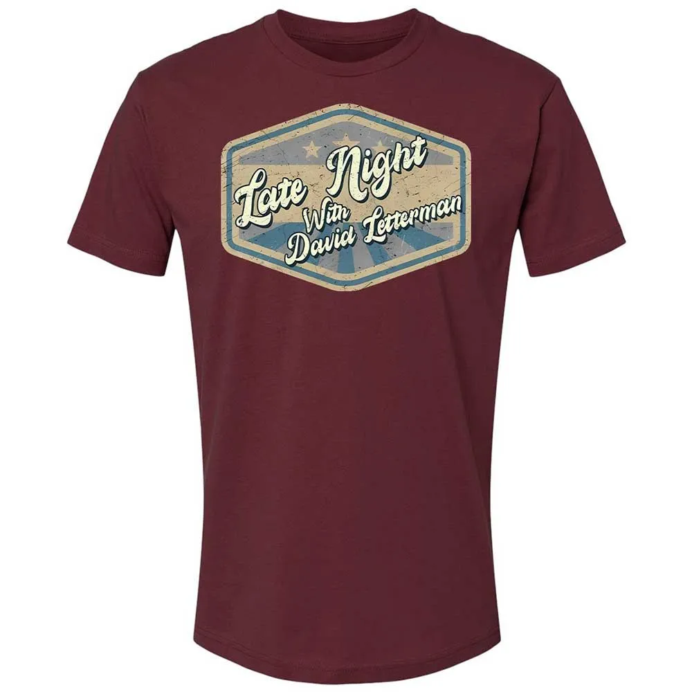Late Night with David Letterman - Maroon - 10