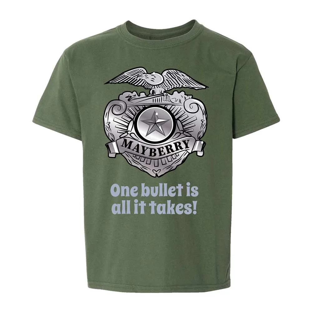 Kids T-Shirt - 9F7SHD1X - Military Green - 19