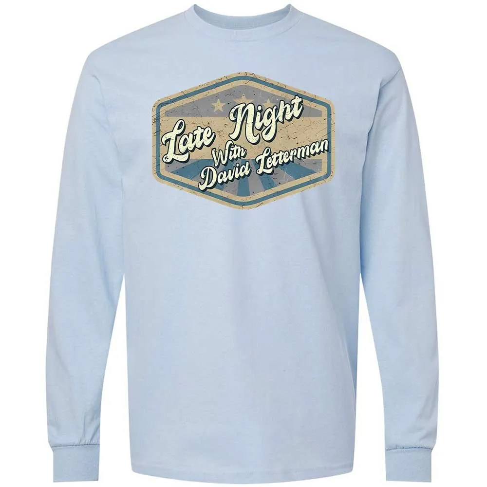 Late Night with David Letterman - Light Blue - 18