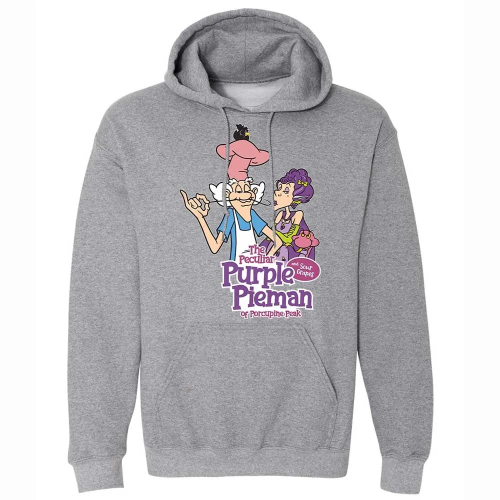 The Peculiar Purple Pie Man - Graphite Heather - 4