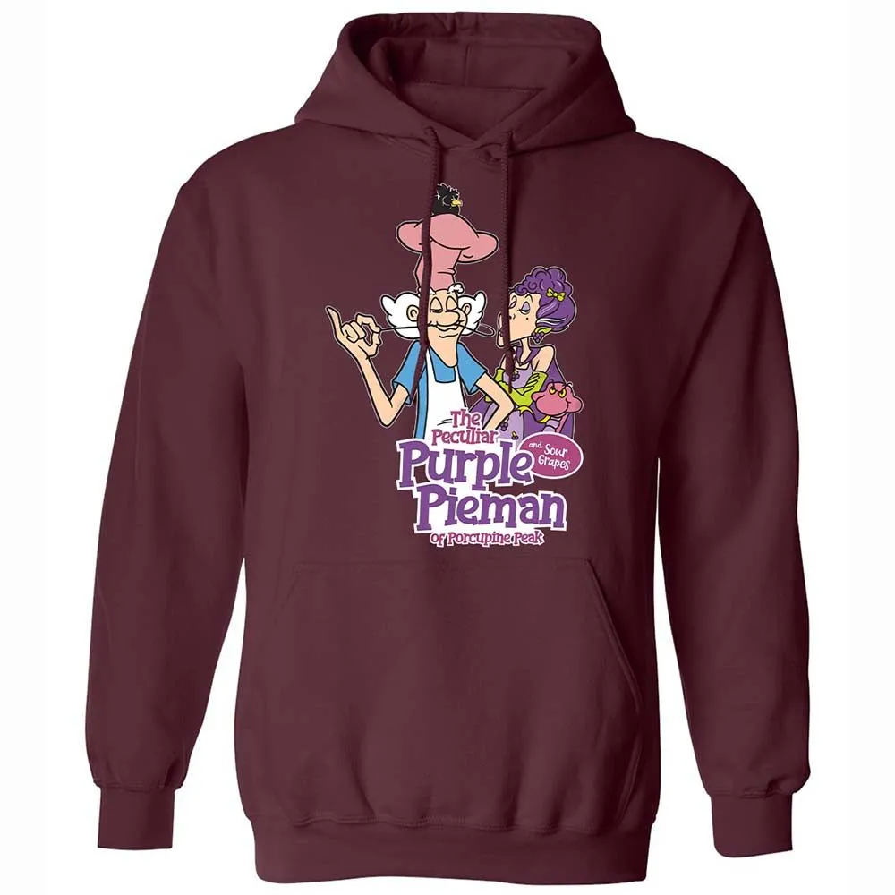 The Peculiar Purple Pie Man - Maroon - 7