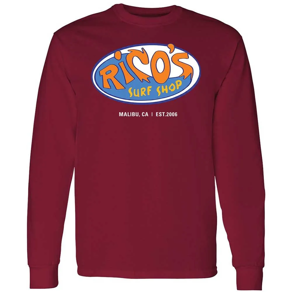Rico's Surf Shop - Cardinal Red - 7