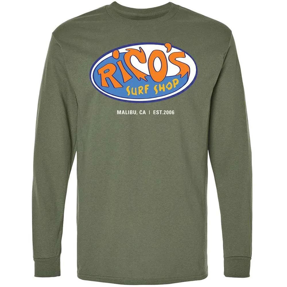 Rico's Surf Shop - Military Green - 9