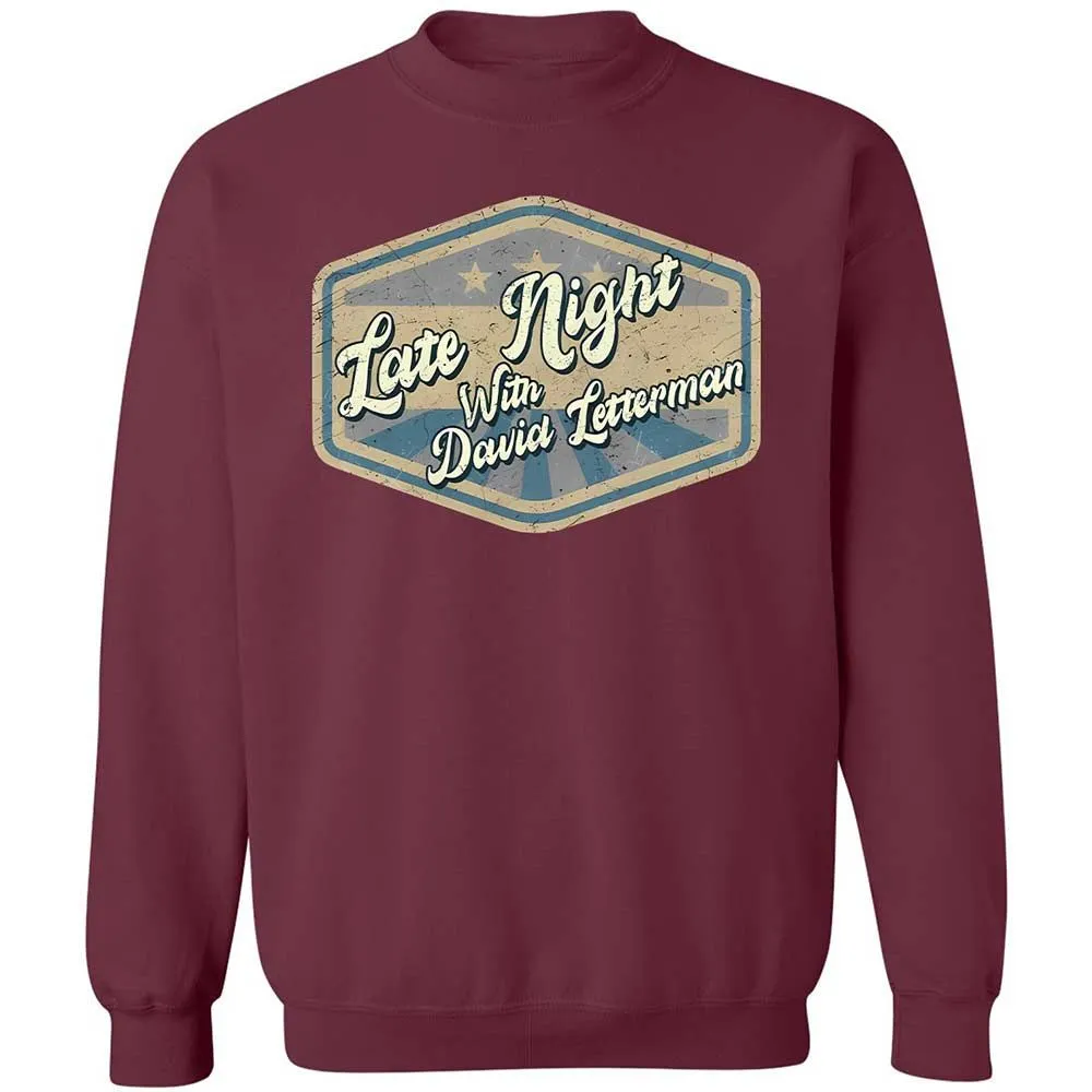 Late Night with David Letterman - Maroon - 8