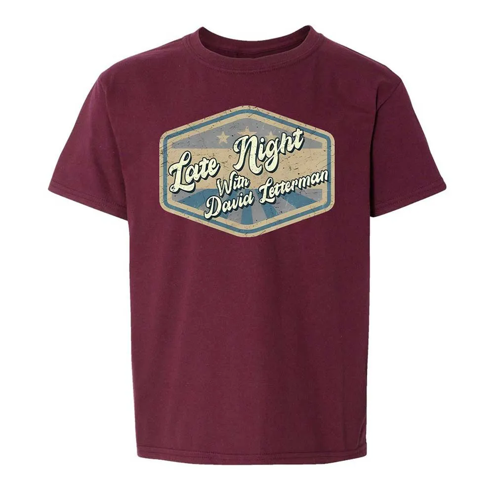 Late Night with David Letterman - Maroon - 14