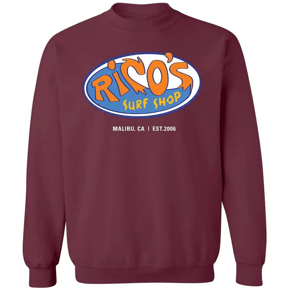 Rico's Surf Shop - Maroon - 8