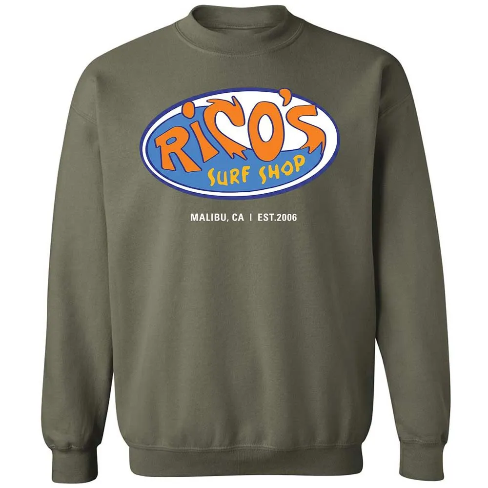 Rico's Surf Shop - Military Green - 9