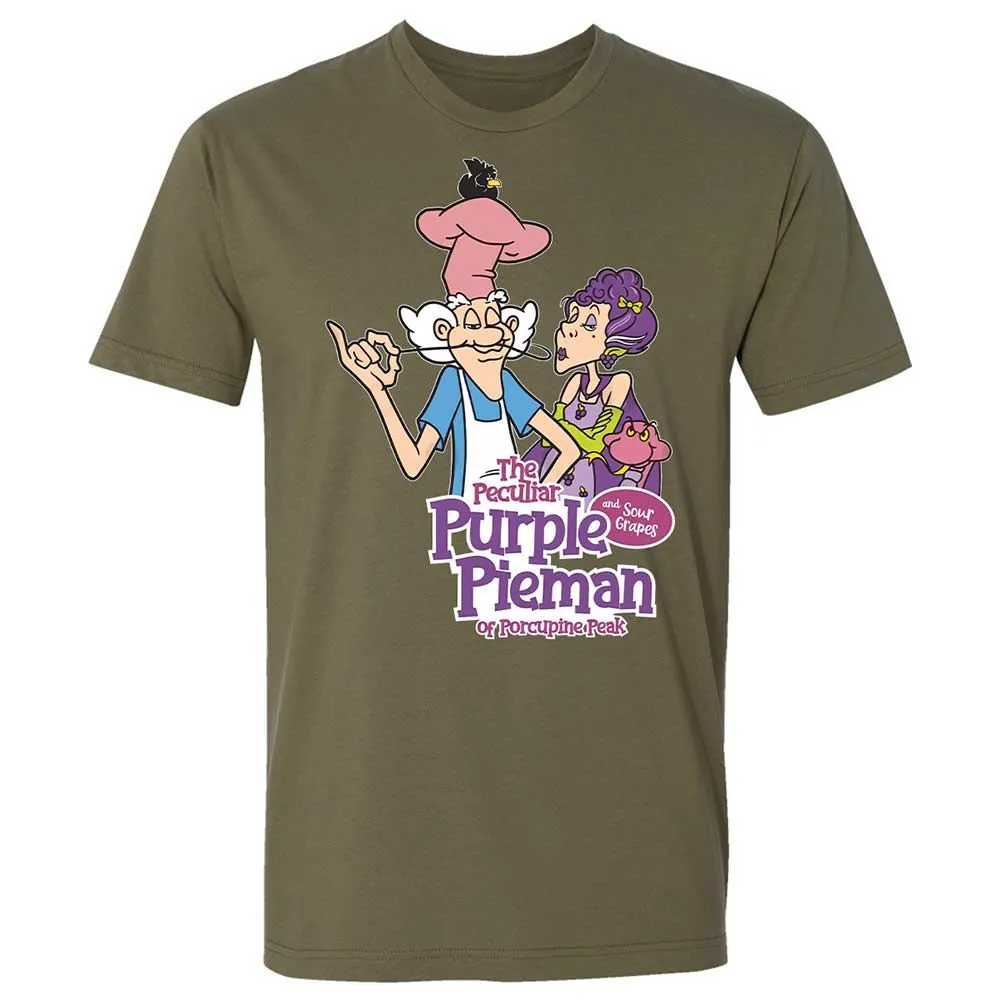 The Peculiar Purple Pie Man - Military Green - 8