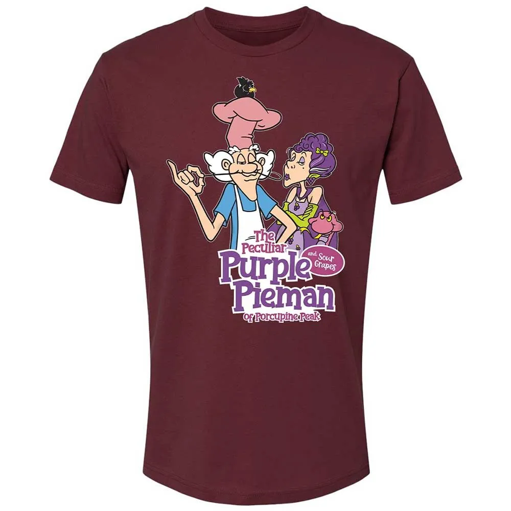 The Peculiar Purple Pie Man - Maroon - 10