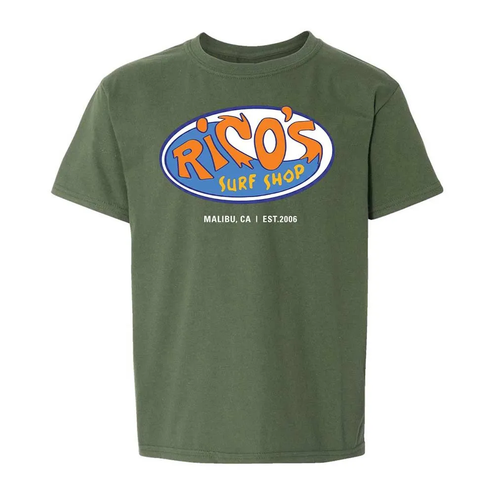 Rico's Surf Shop - Military Green - 19