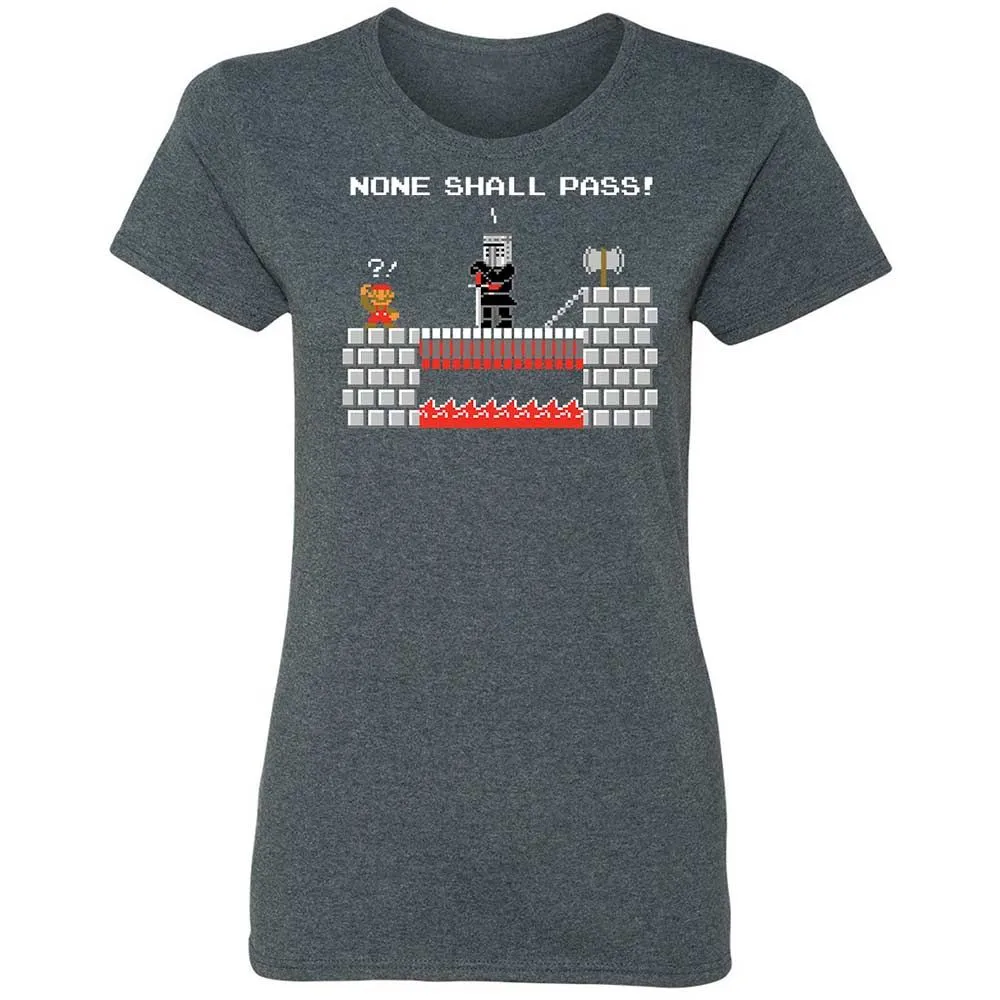 No Plumbers Shall Pass - Dark Heather - 6