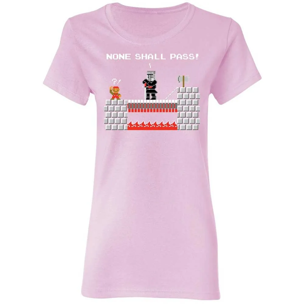 No Plumbers Shall Pass - Light Pink - 8