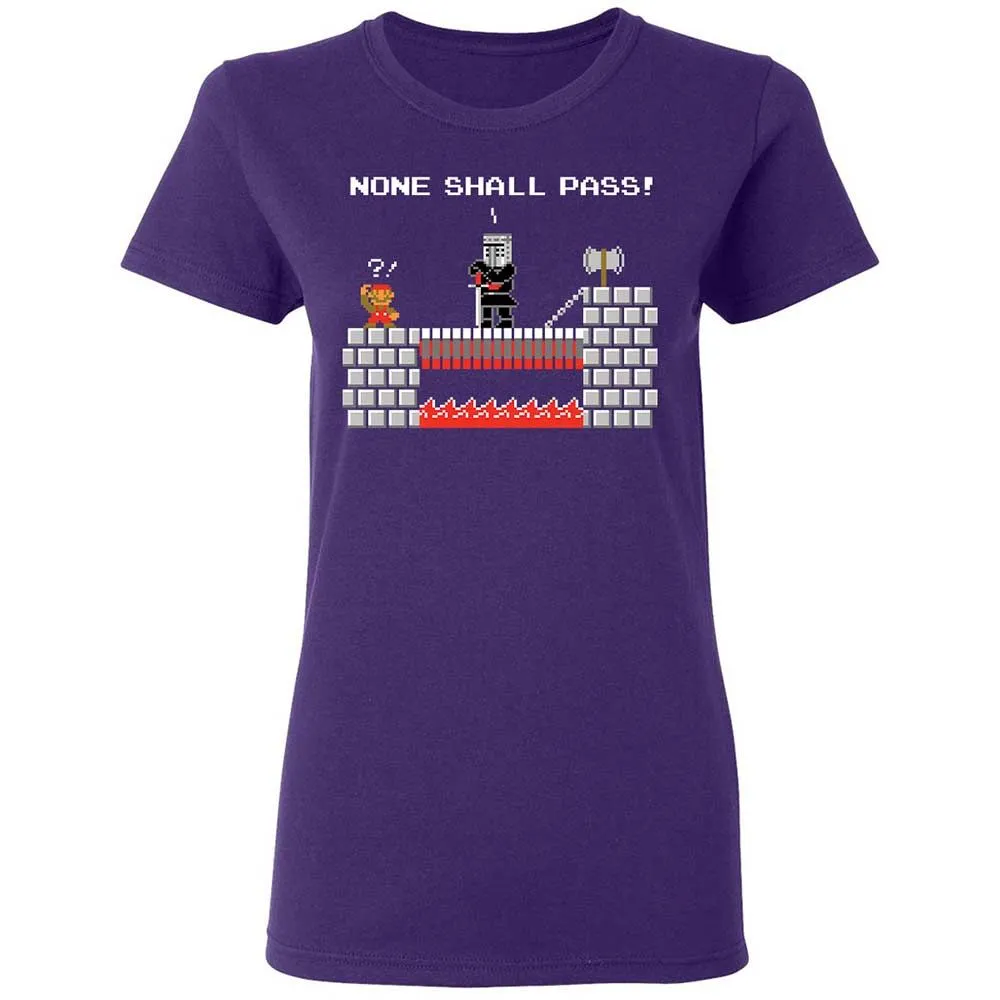 No Plumbers Shall Pass - Purple - 10