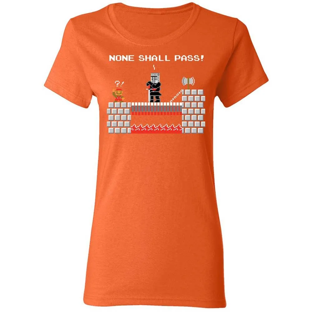 No Plumbers Shall Pass - Orange - 12