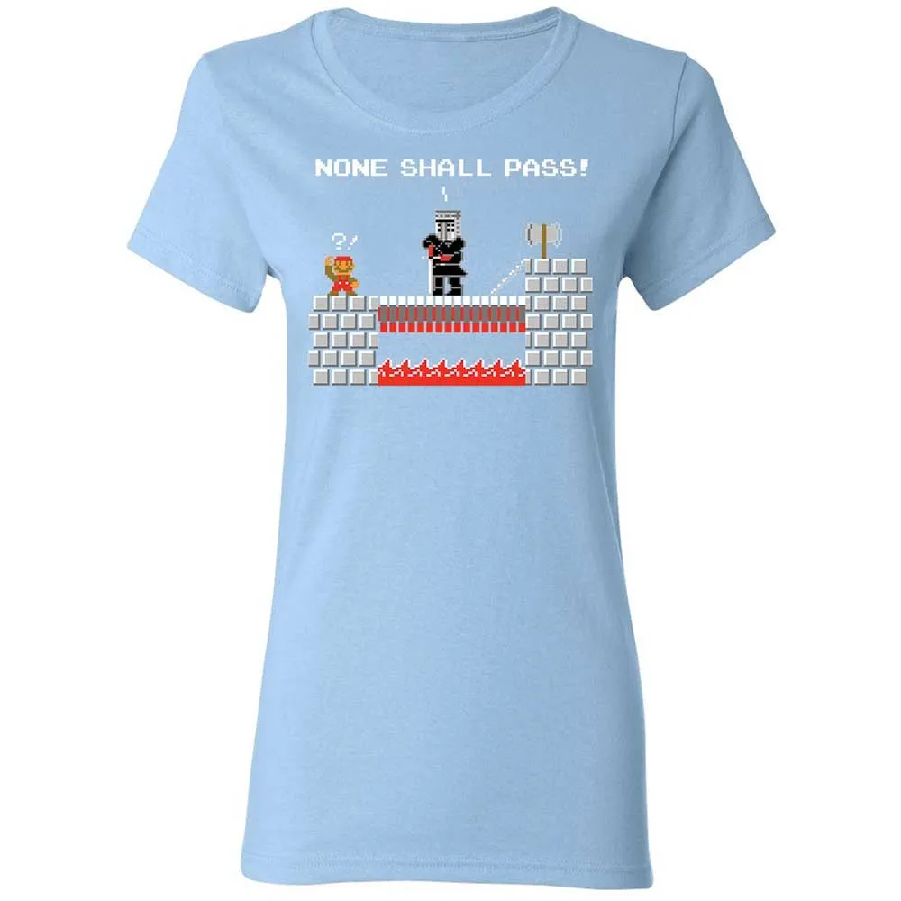 No Plumbers Shall Pass - Light Blue - 13