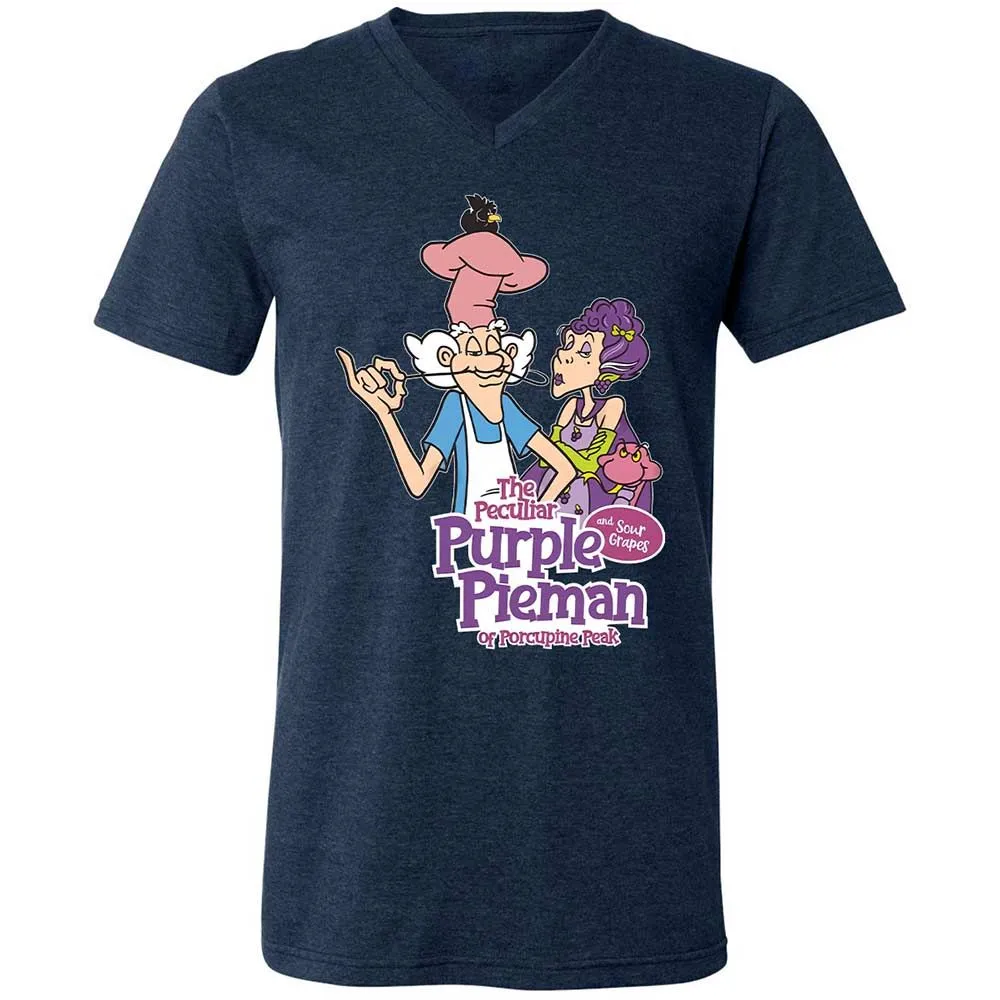 The Peculiar Purple Pie Man - Heather Navy - 3