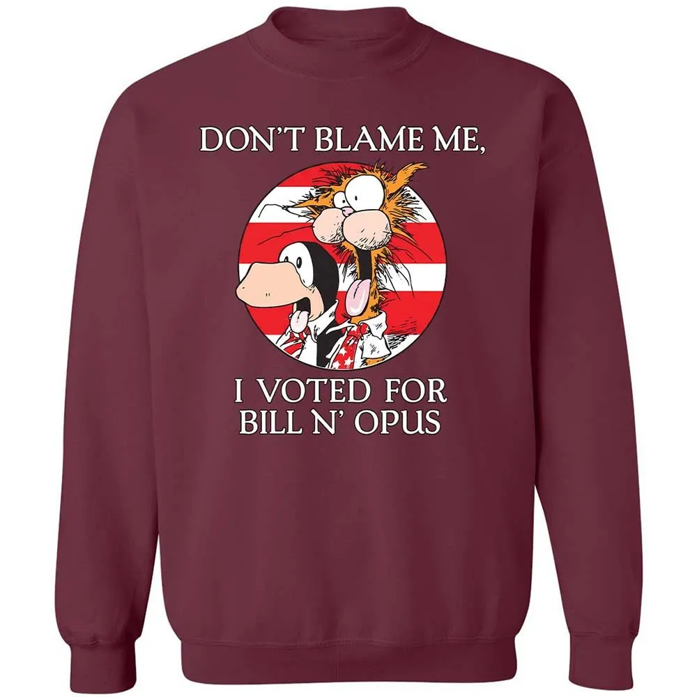 Don't Blame Me - Maroon - 8