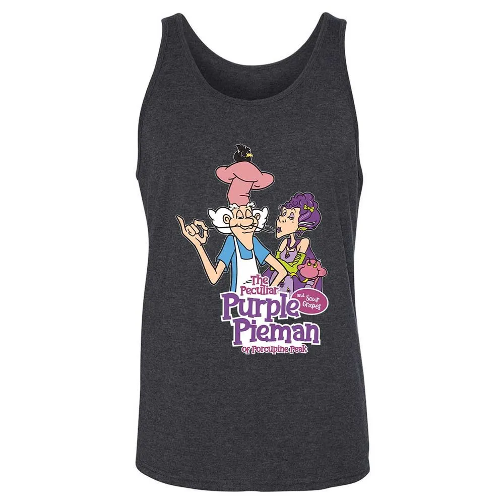 The Peculiar Purple Pie Man - Dark Grey Heather - 5