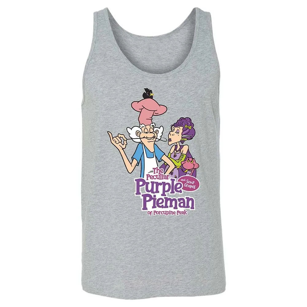 The Peculiar Purple Pie Man - Athletic Heather - 10
