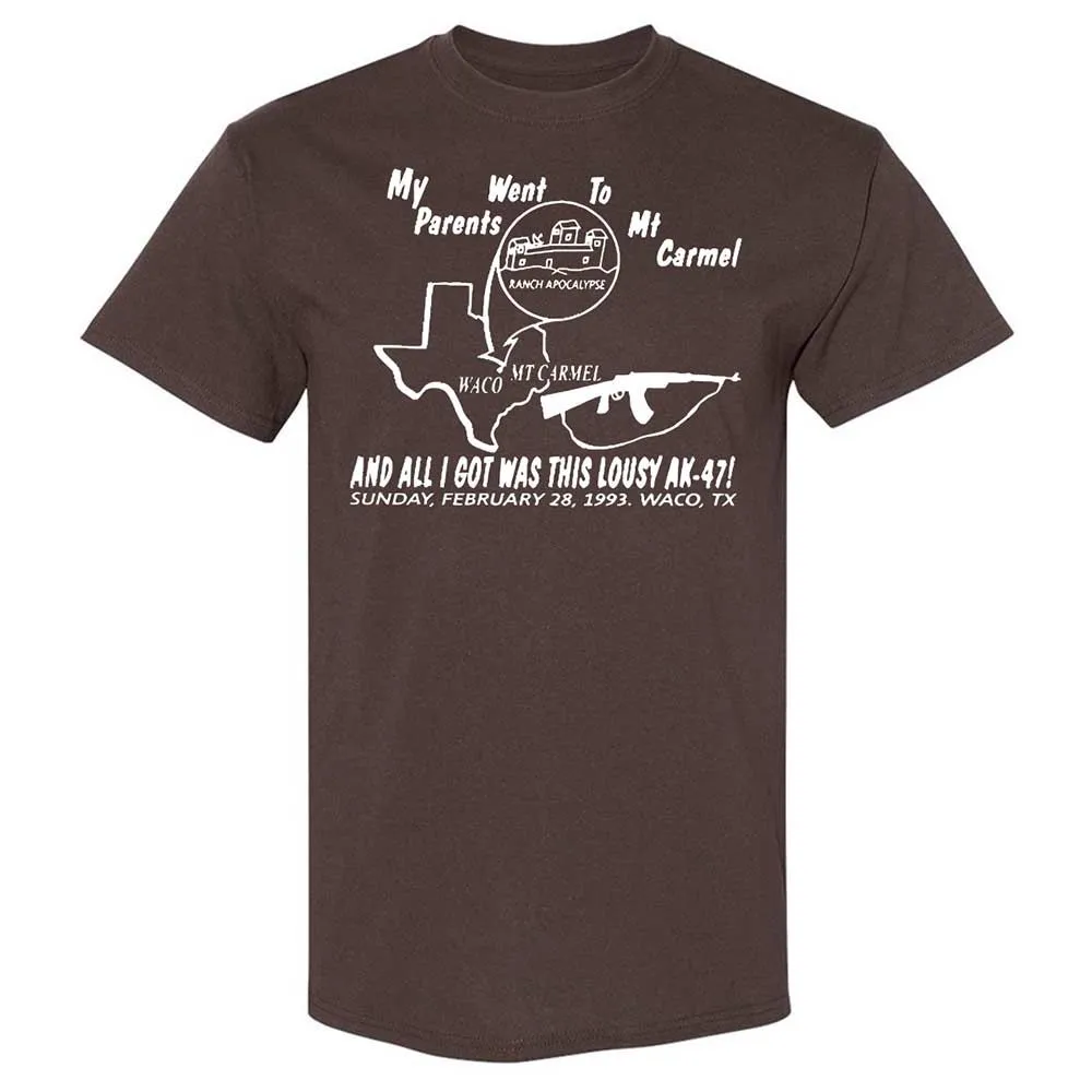 Classic Unisex T-Shirt - 1P2TVSZY - Dark Chocolate - 7