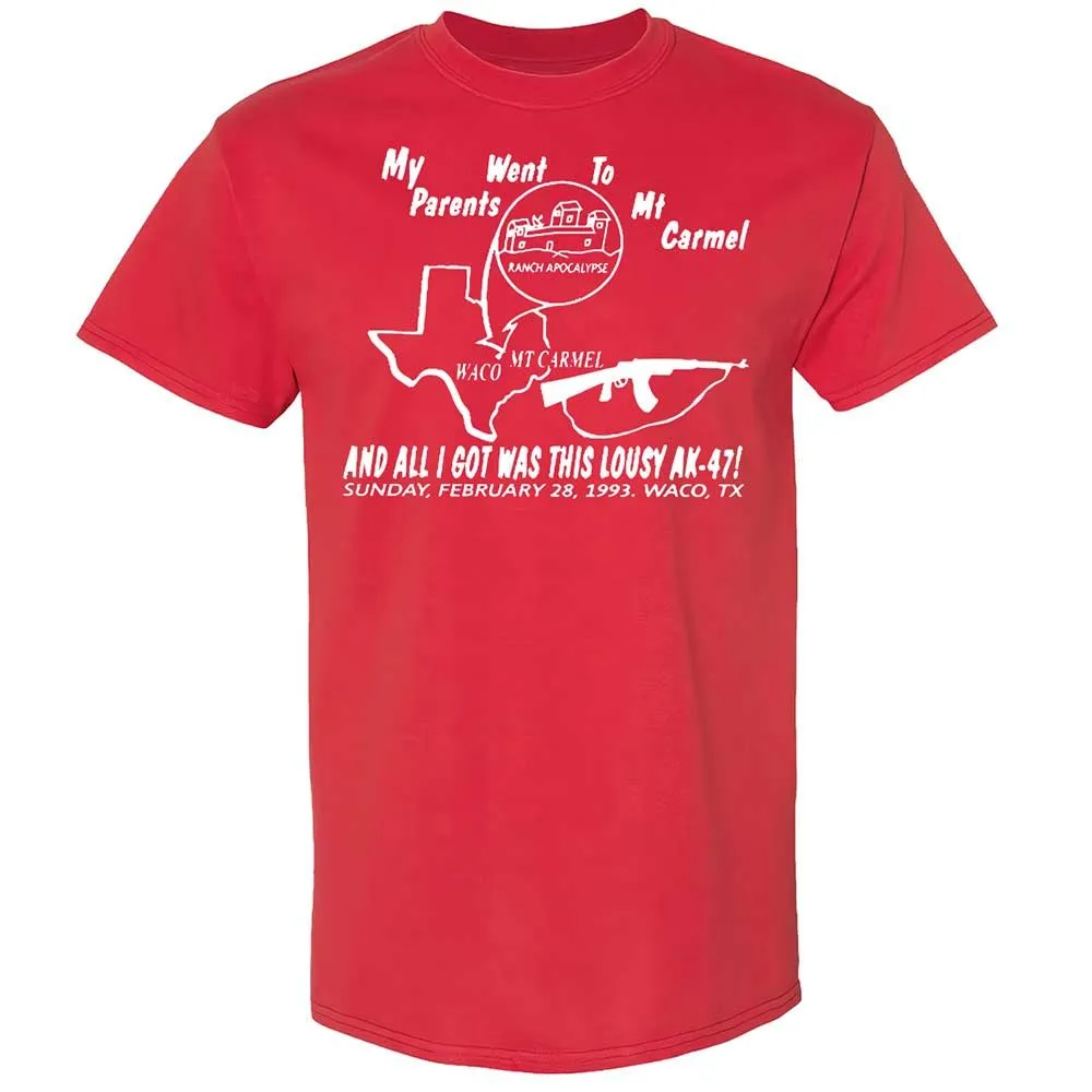 Classic Unisex T-Shirt - 1P2TVSZY - Red - 10