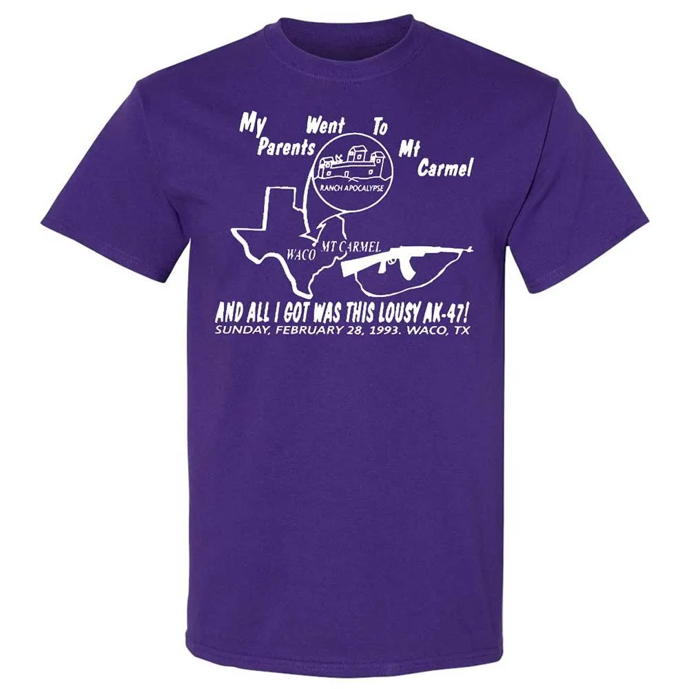 Classic Unisex T-Shirt - 1P2TVSZY - Purple - 12