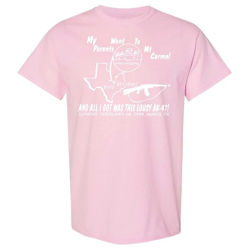 Classic Unisex T-Shirt - 1P2TVSZY - Light Pink - 14