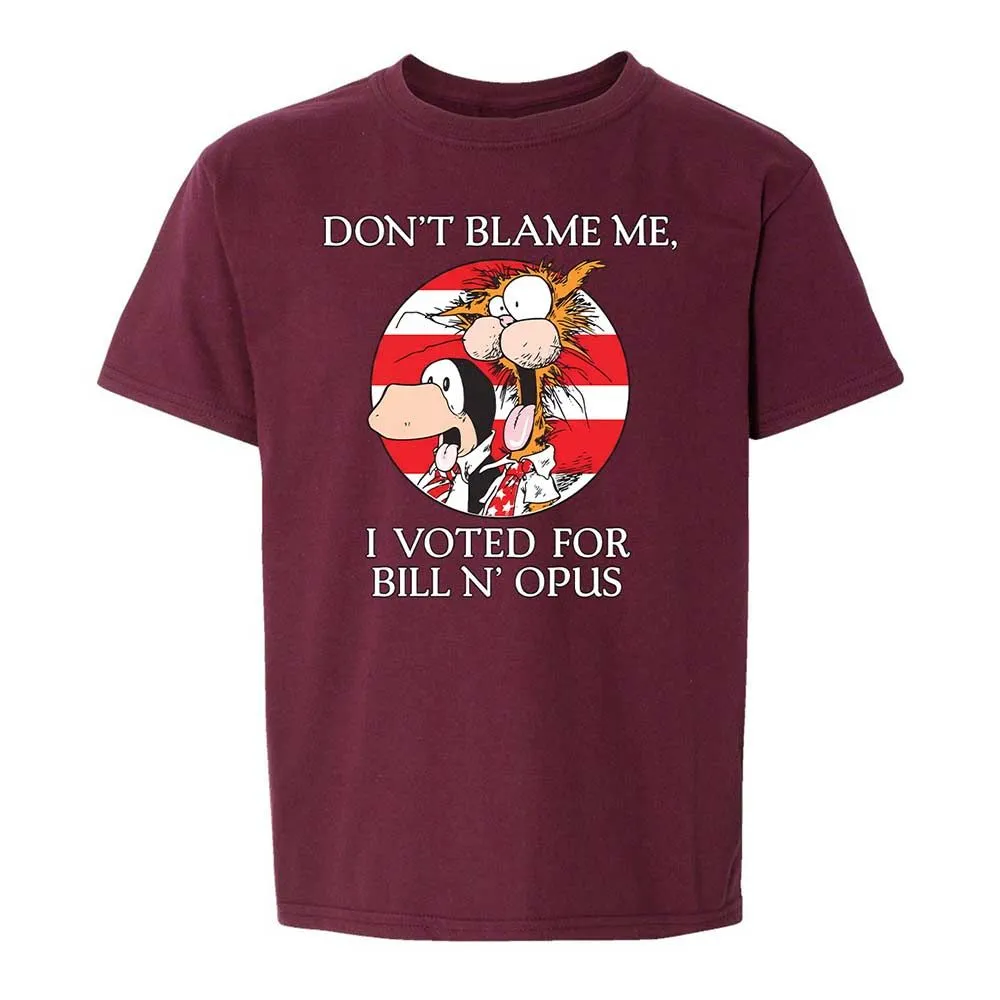 Don't Blame Me - Maroon - 14