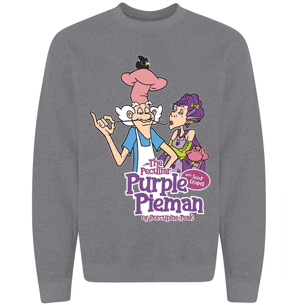The Peculiar Purple Pie Man - Graphite Heather - 7