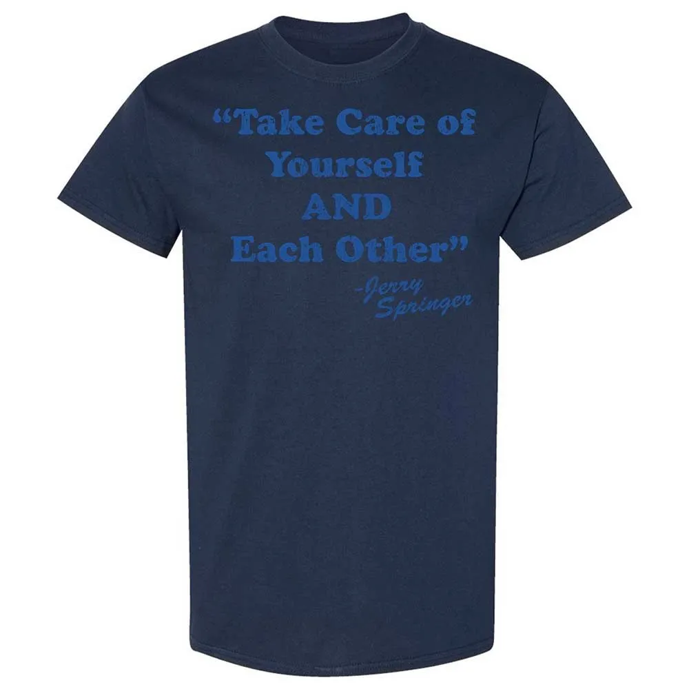 Take Of Yourself And Each Other - Navy - 16