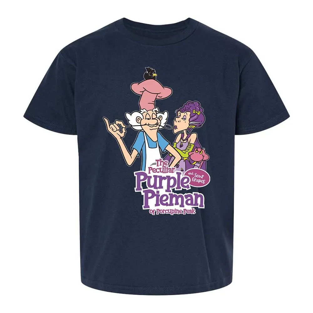 The Peculiar Purple Pie Man - Navy - 2