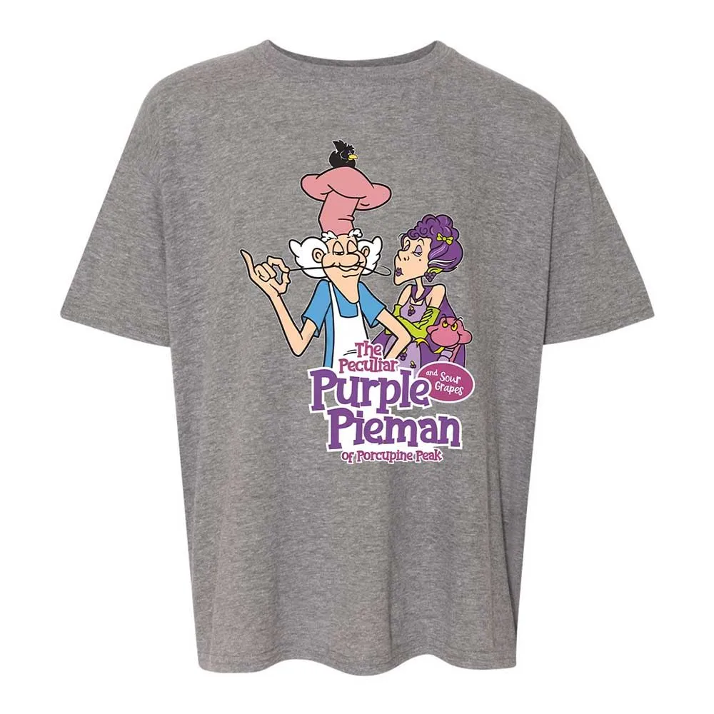 The Peculiar Purple Pie Man - Graphite Heather - 12