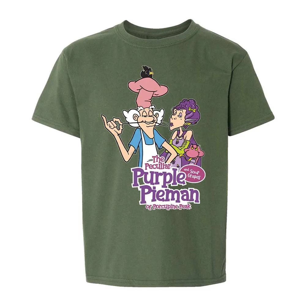 The Peculiar Purple Pie Man - Military Green - 19