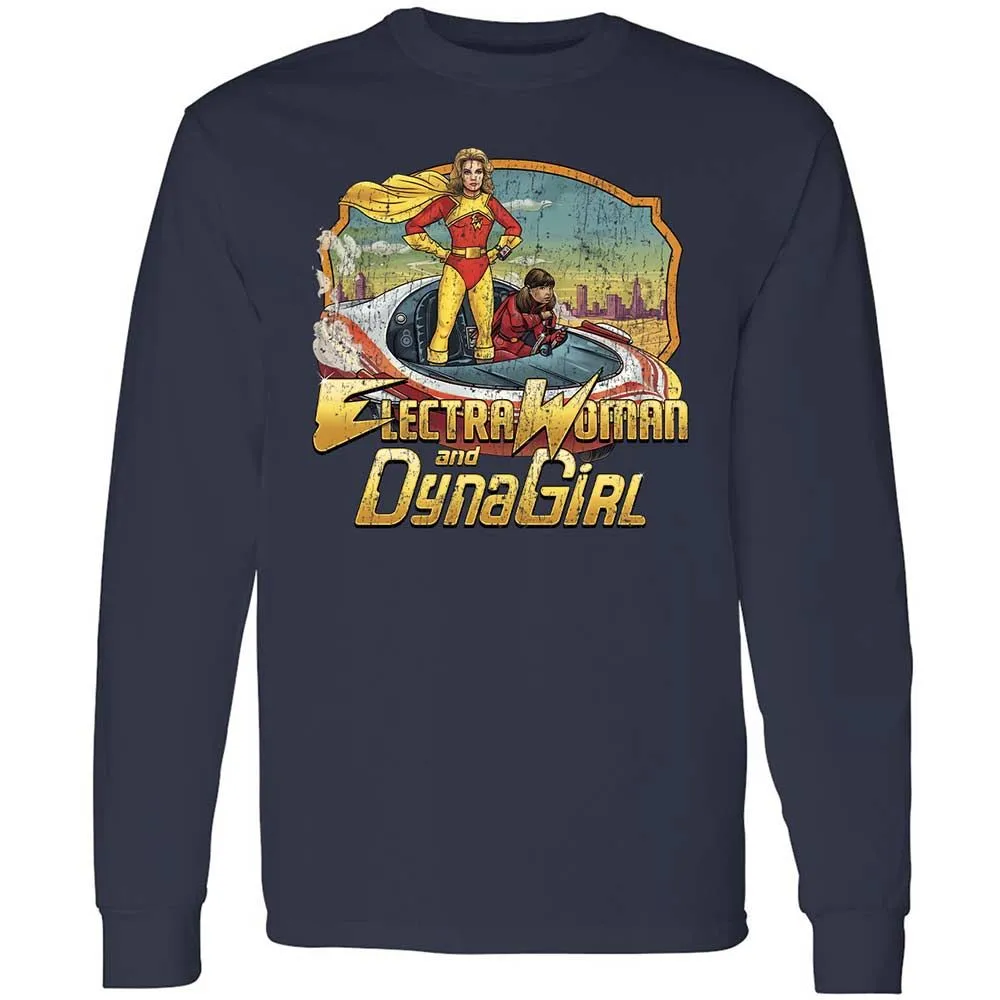 Long Sleeve T-Shirt - 1HFGJRXU - Navy - 2