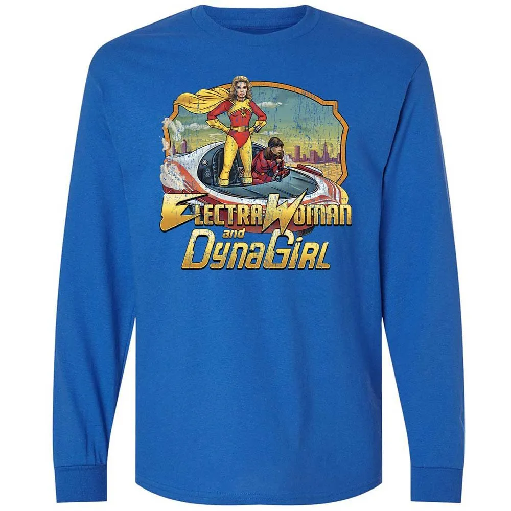 Long Sleeve T-Shirt - 1HFGJRXU - Royal - 3