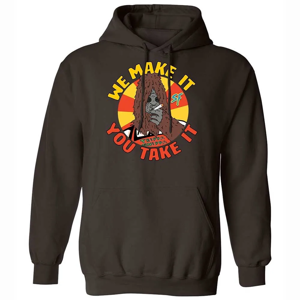 Classic Unisex Hoodie - 999AWYQ8 - Dark Chocolate - 18