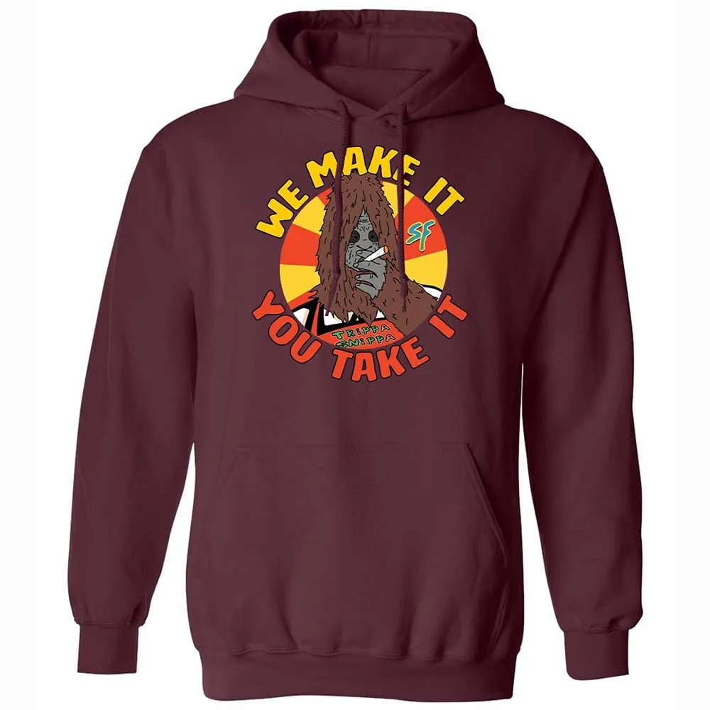 Classic Unisex Hoodie - 999AWYQ8 - Maroon - 19