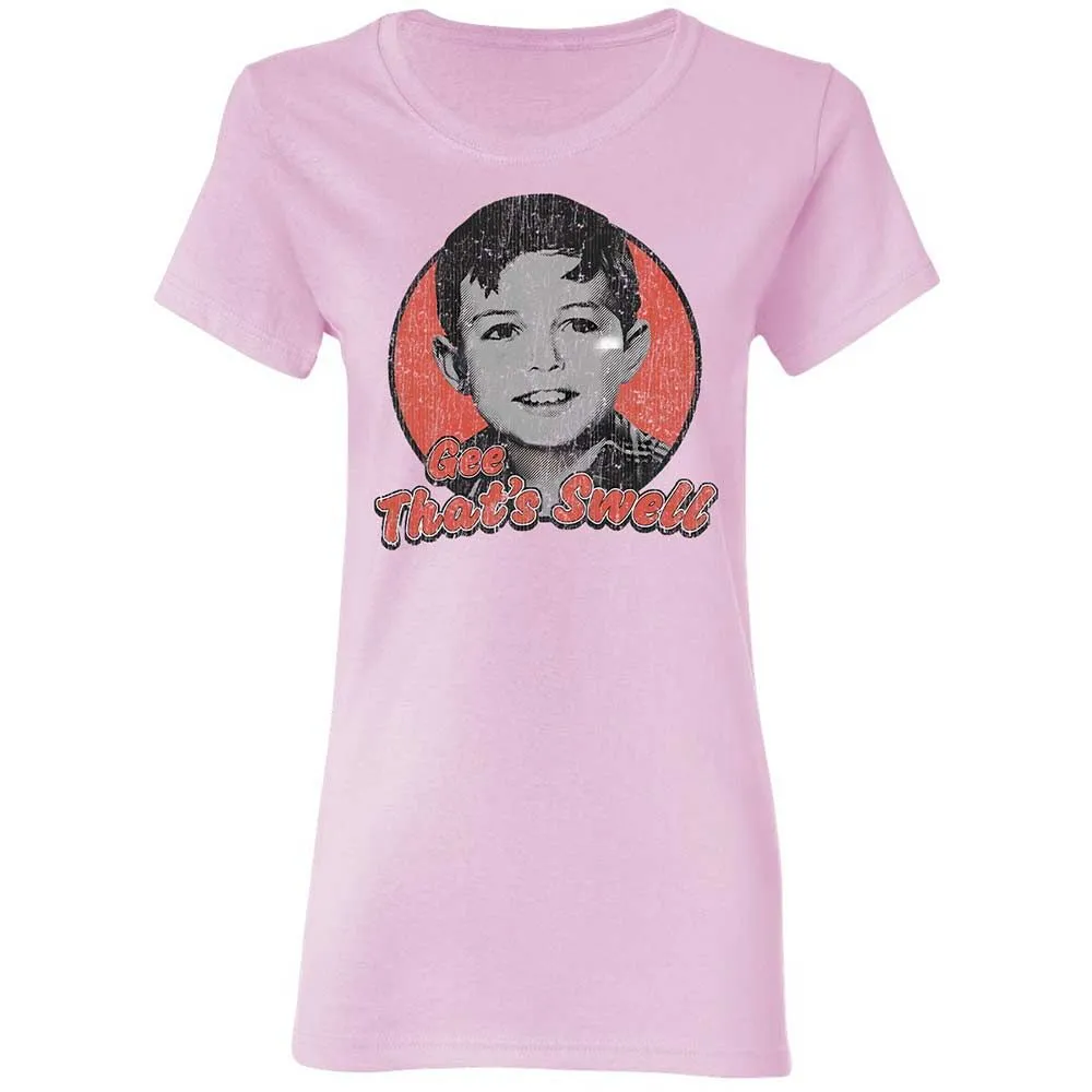 Women's T-Shirt - 21T1ZXQB - Light Pink - 3