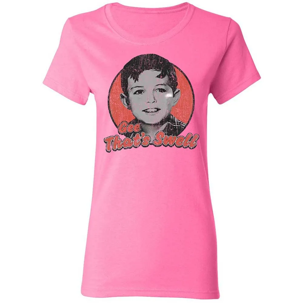 Women's T-Shirt - 21T1ZXQB - Azalea - 4