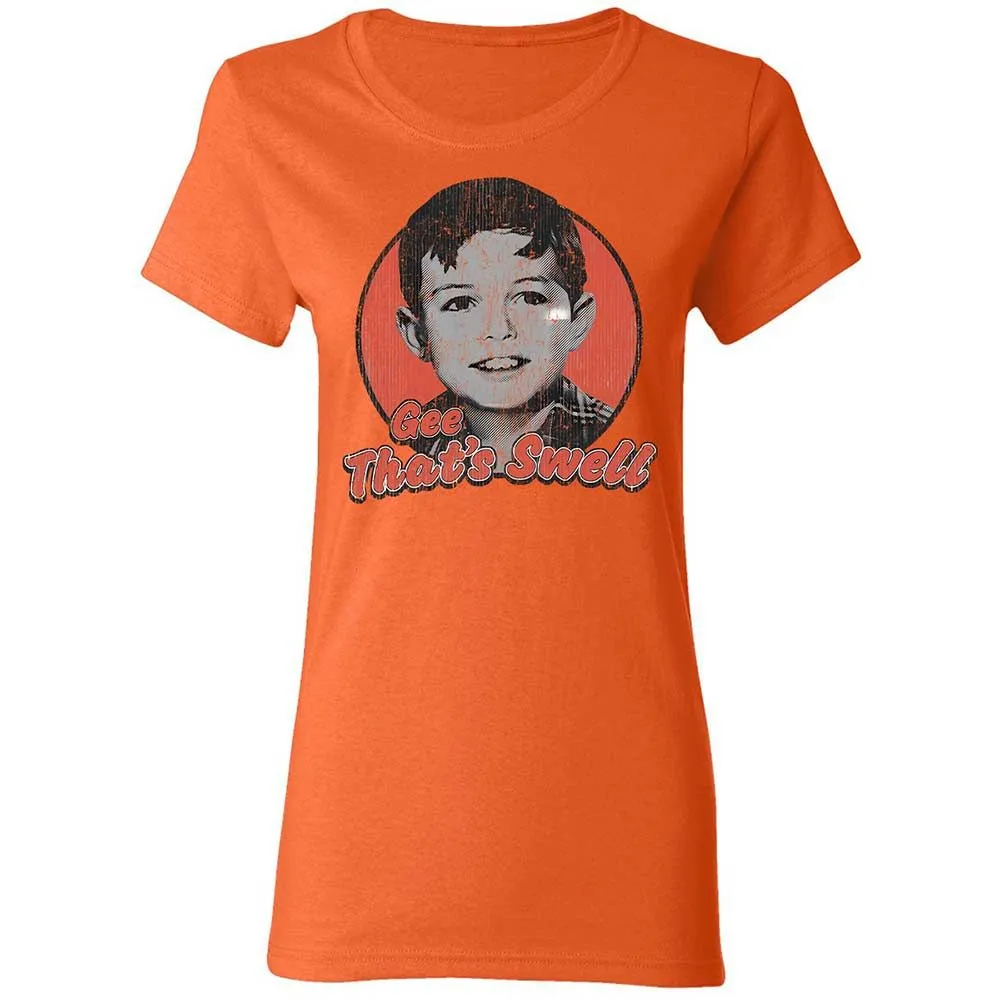 Women's T-Shirt - 21T1ZXQB - Orange - 12