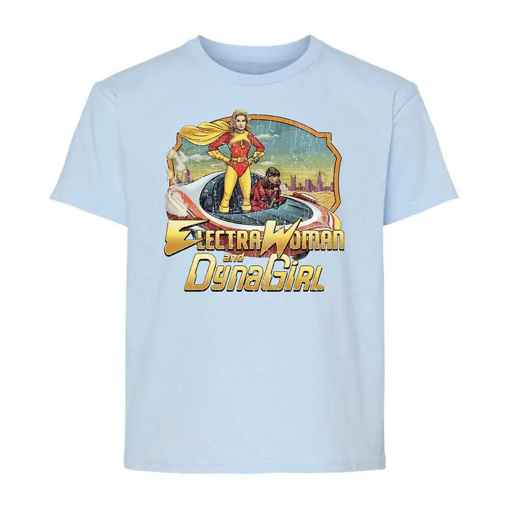 Kids T-Shirt - ADVFLRJN - Light Blue - 6