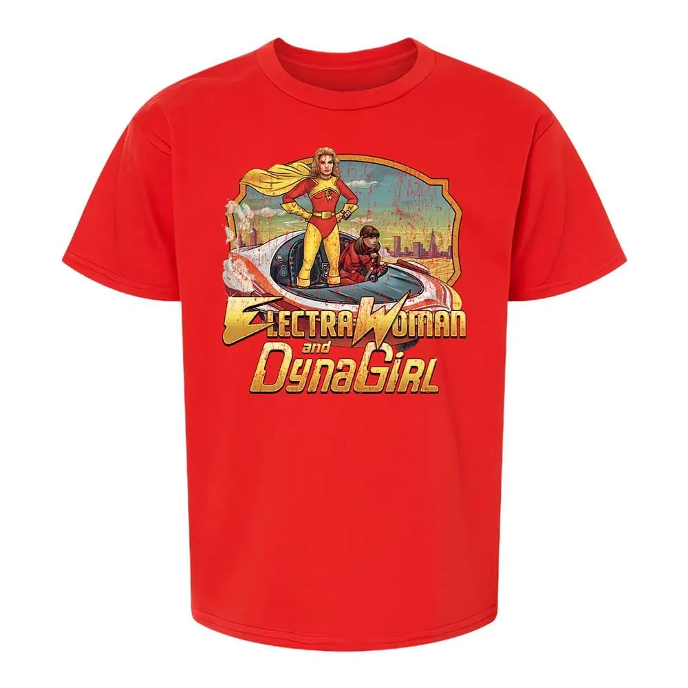 Kids T-Shirt - ADVFLRJN - Red - 8