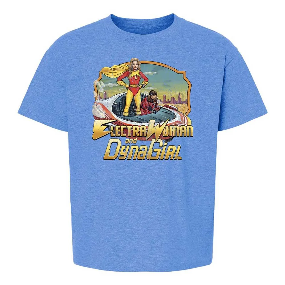 Kids T-Shirt - ADVFLRJN - Heather Royal - 13
