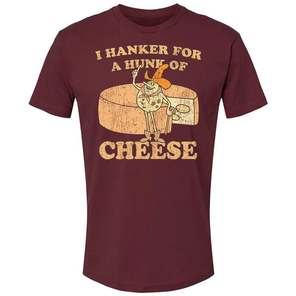 Hanker For A Hunk Of Cheese - Maroon - 19