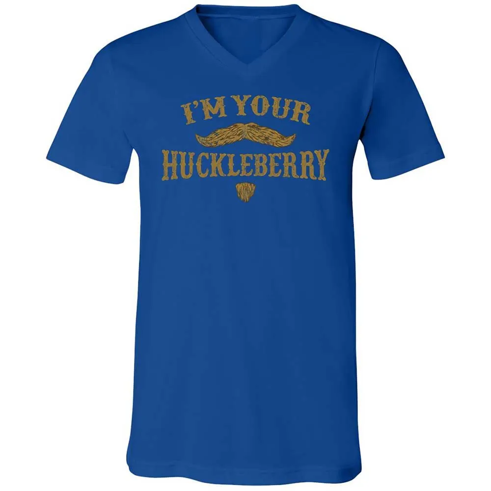 Unisex V-Neck T-Shirt - DXVD3GU1 - True Royal - 4