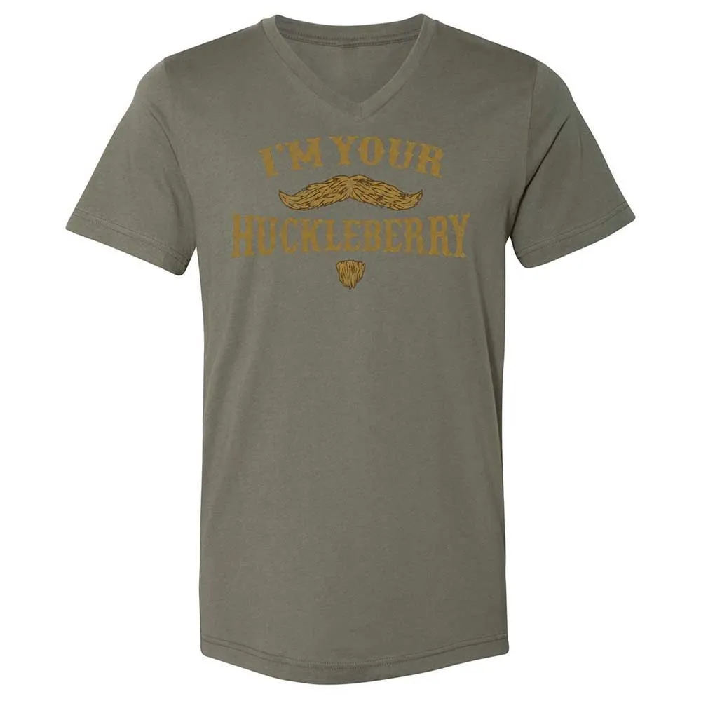 Unisex V-Neck T-Shirt - DXVD3GU1 - Military Green - 11
