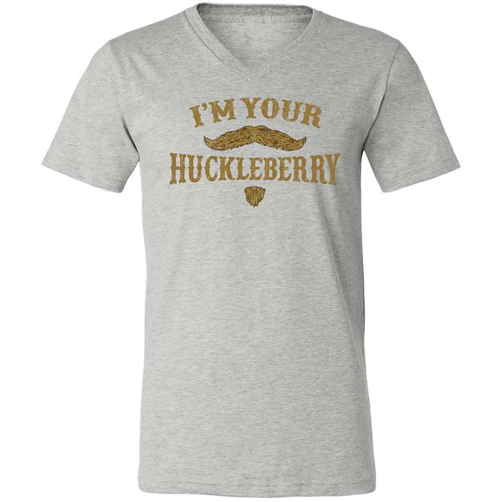 Unisex V-Neck T-Shirt - DXVD3GU1 - Athletic Heather - 15